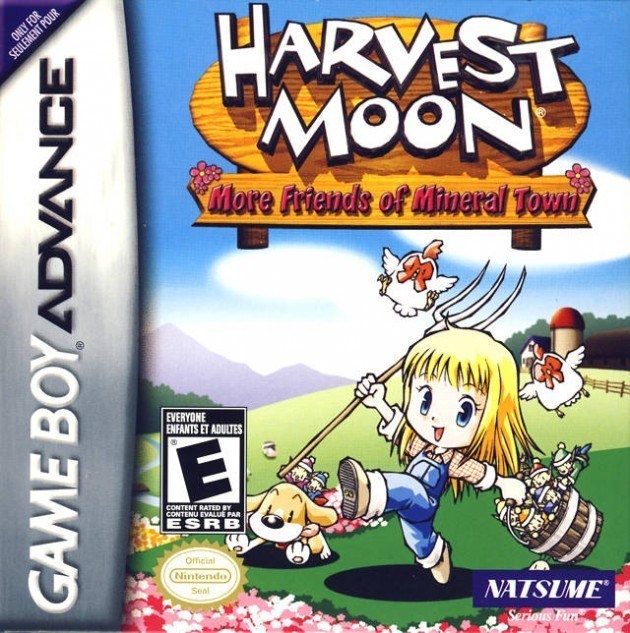 Harvest Moon Friends of Mineral Town GBA Snyd.dk Snydekoder / Cheats til spil